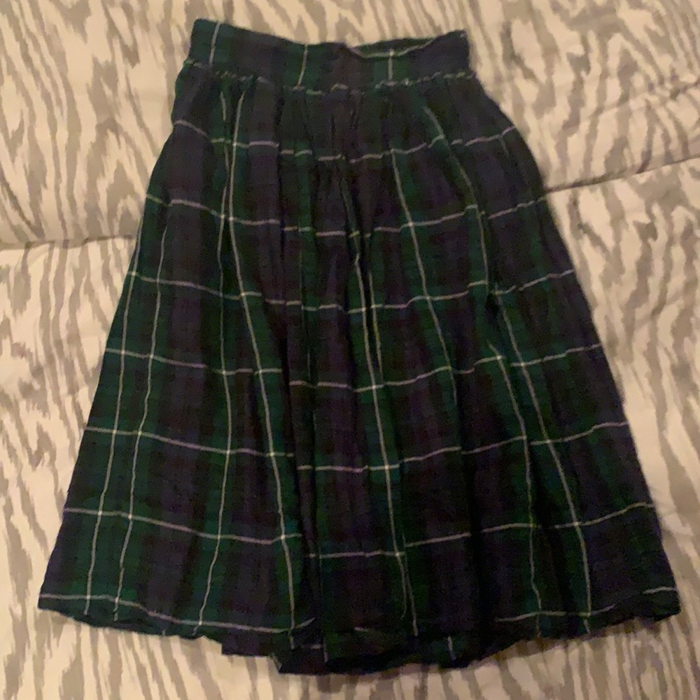 ASOS Plaid Midi Skirt